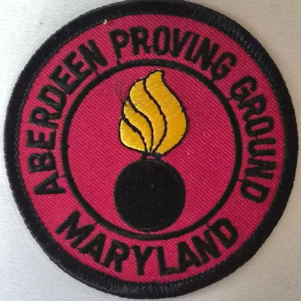 Vintage Aberdeen Proving Ground Maryland Trucker Hat Snapback Mesh Cap Nissin